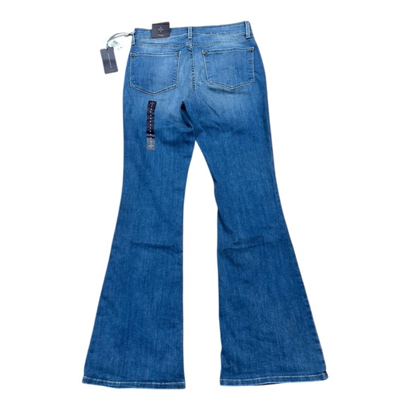 NWT NYDJ Flare Jeans Light Blue 8 - Picture 2 of 11